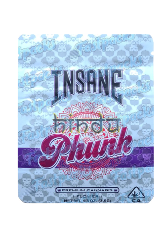 Insane OG ~ Phunk ~ 3.5G Mylar Bag