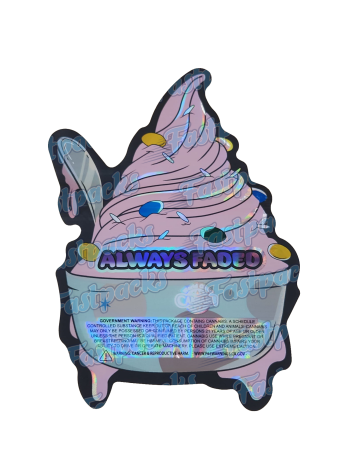 Always Faded ~ Candy Yogurt ~ 3.5G Die-Cut Mylar Bag (2023)