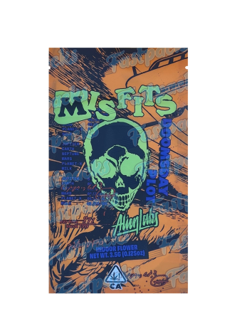 Alien Labs ~ Misfits Doomsday Plot ~ 3.5G Mylar Bag (2023)