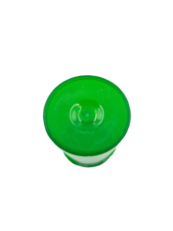 Pop Top Container ~ Transparent Green ~ 13 Dram / 3.5G