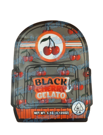 Backpack Boyz ~ Black Cherry Gelato ~ 3.5G Die-Cut Mylar Bag