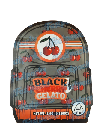 Backpack Boyz ~ Black Cherry Gelato ~ 3.5G Die-Cut Mylar Bag