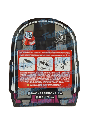 Backpack Boyz ~ White Guava Gelato ~ 3.5G Die-Cut Mylar Bag