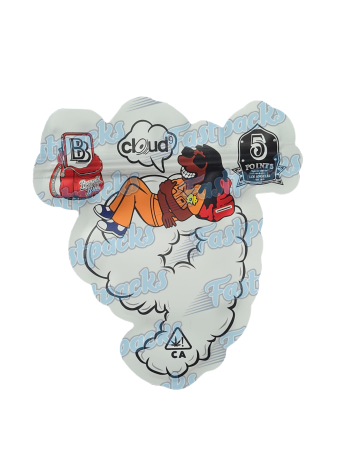 Backpack Boyz ~ Cloud 9 ~ 3.5G Die-Cut Mylar Bag (2022)