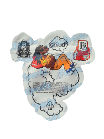 Backpack Boyz ~ Cloud 9 ~ 3.5G Die-Cut Mylar Bag (2022)