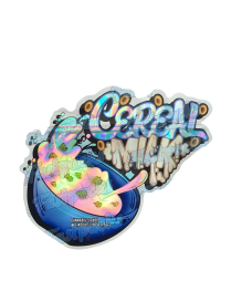 Cereal Milk ~ 3.5G Holographic Die-Cut Mylar Bag (2022)