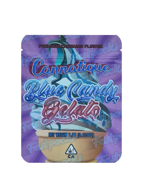 Cannatique ~ Blue Candy Gelato ~ 3.5G Mylar Bag