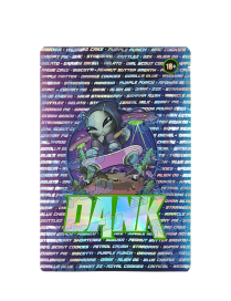 Dank ~ Alien Weed ~ 28G Premium Holographic Mylar Bag