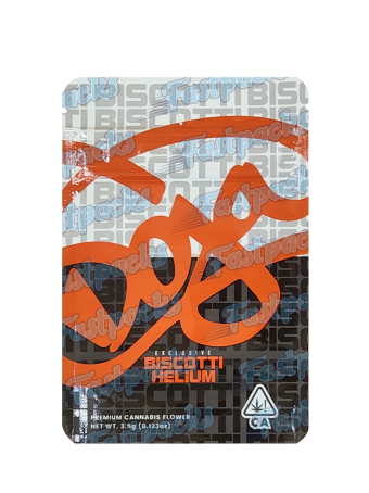 Doja ~ Exclusive Biscotti Helium ~ 3.5G Mylar Bag (2024)