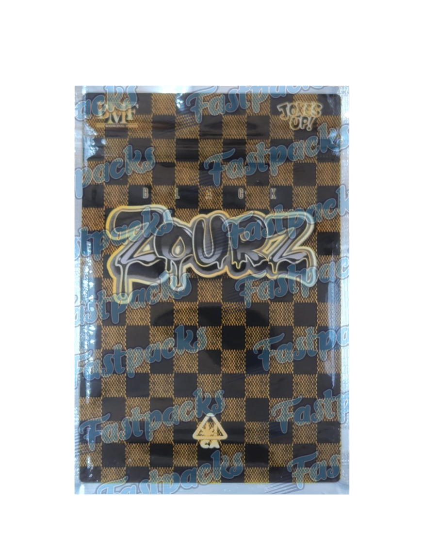 Jokes Up x BMF ~ Black Zourz ~ 3.5G / 7.0G Mylar Bag