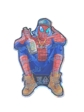 NYC Spider Man ~ You Shittin' Meyyy? ~ Extra Large 3.5G Die-Cut Mylar Bag (2023)