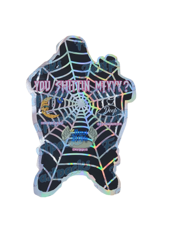 NYC Spider Man ~ You Shittin' Meyyy? ~ Extra Large 3.5G Die-Cut Mylar Bag (2023)