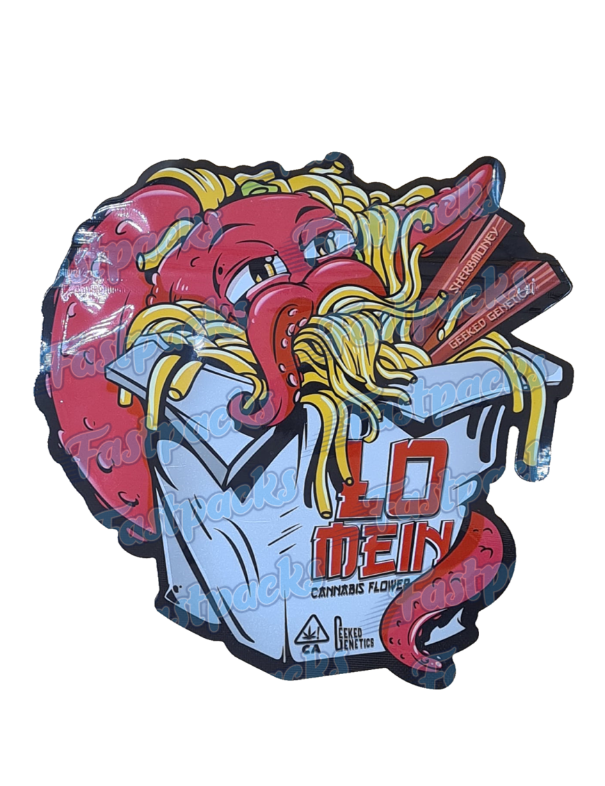 Sherbmoney ~ Lo Mein ~ 3.5G Die-Cut Mylar Bag