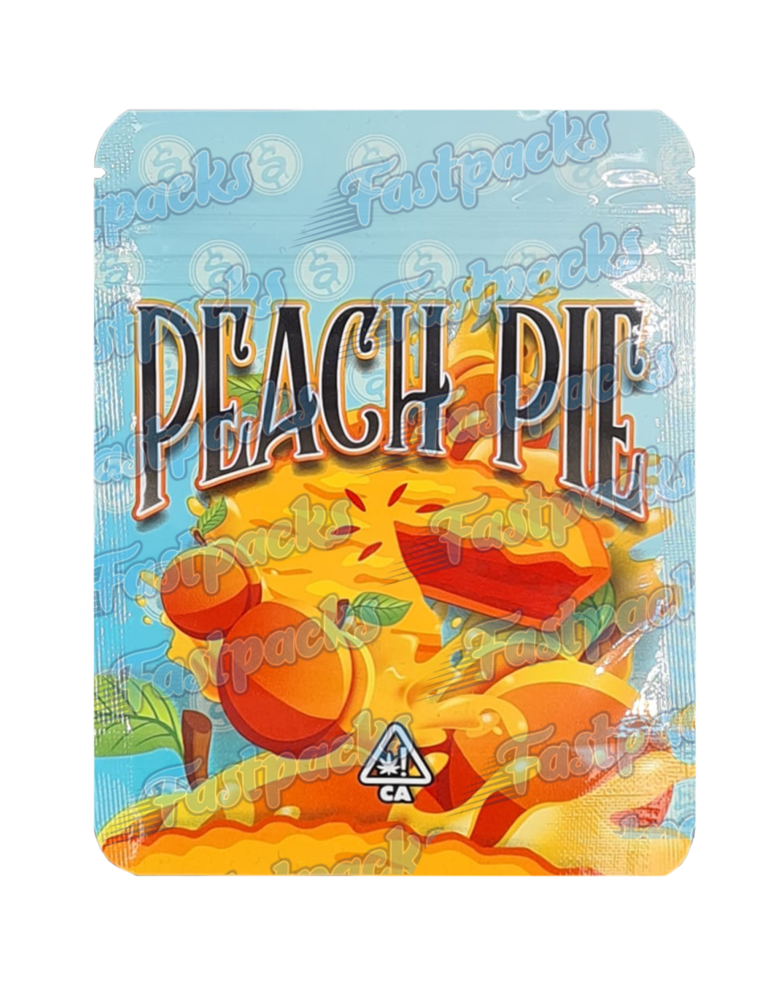 Sherbmoney ~ Peach Pie ~ 3.5G HD Direct Print Mylar Bag