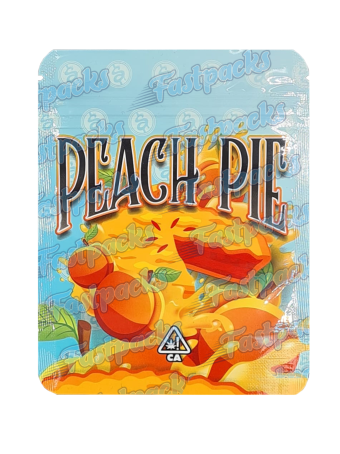 Sherbmoney ~ Peach Pie ~ 3.5G HD Direct Print Mylar Bag