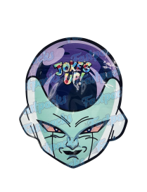 Jokes Up! ~ Frieza ~ 3.5G Die-Cut Mylar Bag (2023)