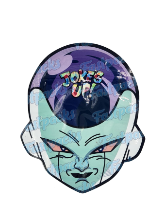 Jokes Up! ~ Frieza ~ 3.5G Die-Cut Mylar Bag (2023)