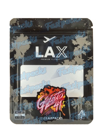 LAX ~ Gelato 41 ~ 3.5G Die-Cut Mylar Bag