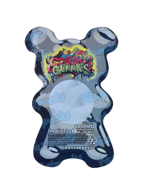 Dank Gummies ~ Black ~ 500MG Die-Cut Mylar Bag (2022)