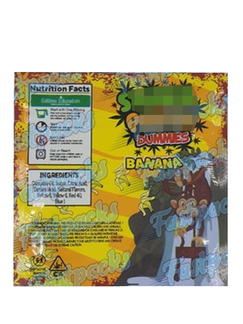 S.P. Dummies ~ Banana ~ 500MG Mylar Bag
