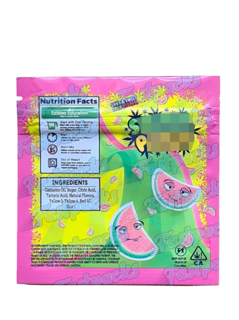 S.P. Dummies ~ Watermelon ~ 500MG Mylar Bag