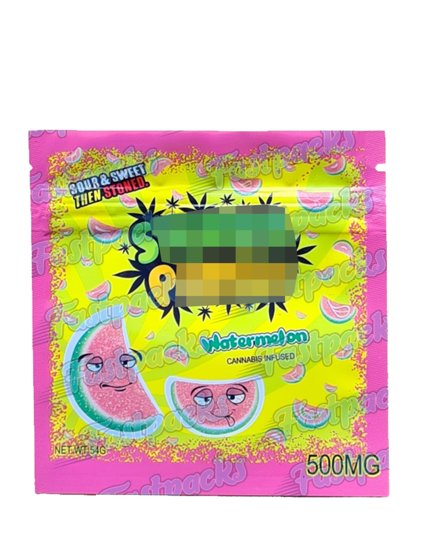 S.P. Dummies ~ Watermelon ~ 500MG Mylar Bag