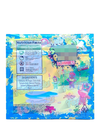 S.P. Dummies ~ Tropical ~ 500MG Mylar Bag