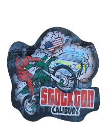 Stockton ~ Cali Budz ~ 3.5G Die-Cut Mylar Bag