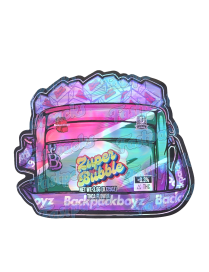 Backpack Boyz ~ Zuper Bubble ~ 3.5G Die-Cut Holographic Mylar Bag (2025)