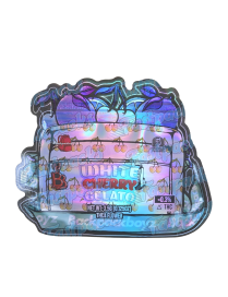 Backpack Boyz ~ White Cherry Gelato ~ 3.5G Die-Cut Holographic Mylar Bag (2025)