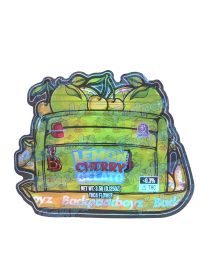 Backpack Boyz ~ Lemon Cherry Gelato ~ 3.5G Die-Cut Holographic Mylar Bag (2025)