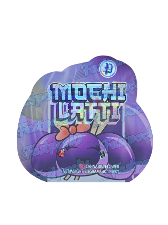 Backpack Boyz ~ Mochi Latti ~ 3.5G Die-Cut Mylar Bag