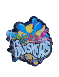 Gushers ~ 3.5G Die-Cut Holographic Mylar Bag