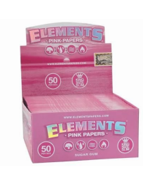 Elements ~ Limited Edition Pink King Size Rolling Papers ~ x32 Leaves Per Booklet