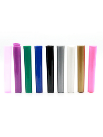 Pre-Roll Tube 116MM Squeeze Top  ~ Multi Choice Colour