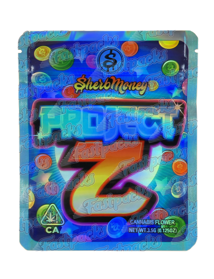 Sherbmoney ~ Project Z ~ 3.5G Mylar Bag
