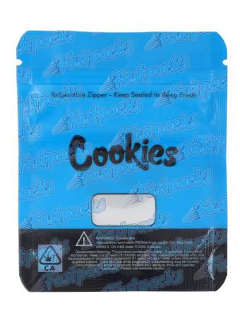 Cookies ~ Blue ~ 3.5G Small 8cm x10cm Mylar Bag