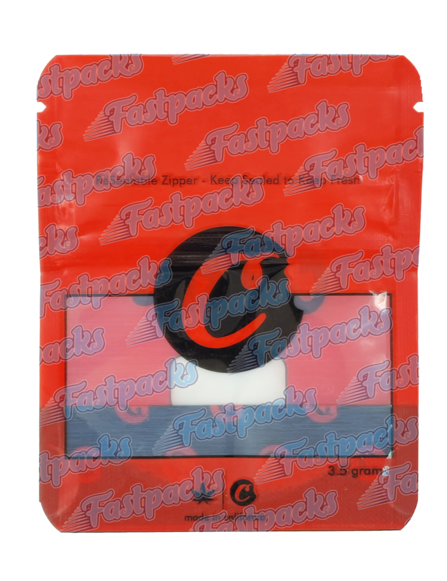 Cookies ~ Red Pop ~ 3.5G Small 8cm x10cm Mylar Bag