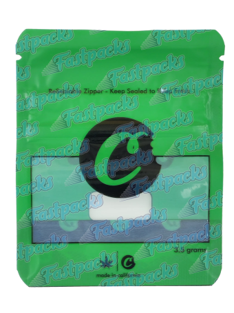 Cookies ~ Green ~ 3.5G Small 8cmx10cm Mylar Bag