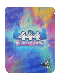 444 Exotics ~ Angel Numbers ~ 3.5G Mylar Bag