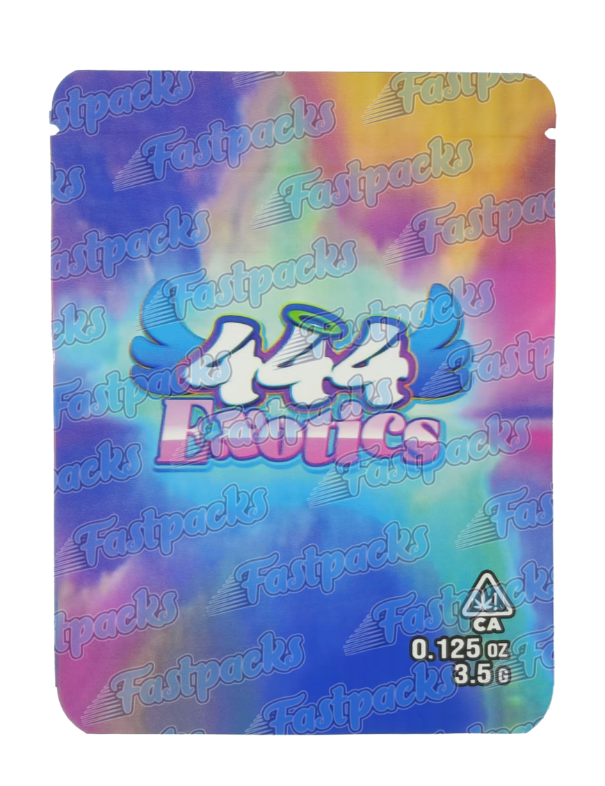 444 Exotics ~ Tie Dye ~ 3.5G Mylar Bag