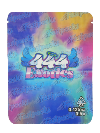 444 Exotics ~ Tie Dye ~ 3.5G Mylar Bag