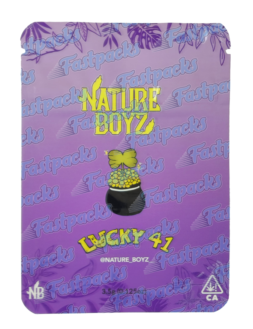 Nature Boyz ~ Lucky 41 ~ 3.5G Mylar Bag