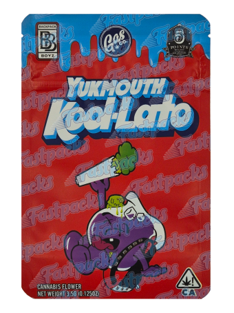 Backpack Boyz x Gas Co ~ Yukmouth Kool-Lato V2 ~ 3.5G Mylar Bag
