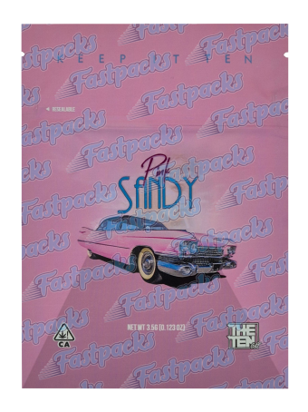 The Ten Co ~ Pink Sandy ~ 3.5G Mylar Bag