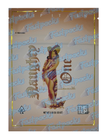 The Ten Co ~ Naughty One ~ 3.5G Mylar Bag