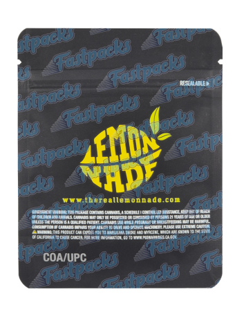 Cookies ~ Lemonade Medellin ~ 3.5G Mylar Bag Inc. Strain Label & Holographic
