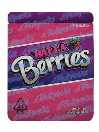 Gas House ~ Balla Berries ~ 3.5G Mylar Bag