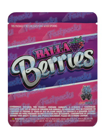 Gas House ~ Balla Berries ~ 3.5G Mylar Bag