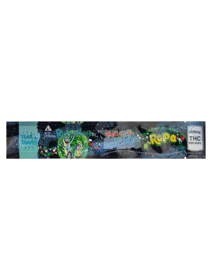 *MISPRINT DISCOUNT* ~ Medicated N Rope 2022 ~ R&M ~ 600MG Mylar Bag